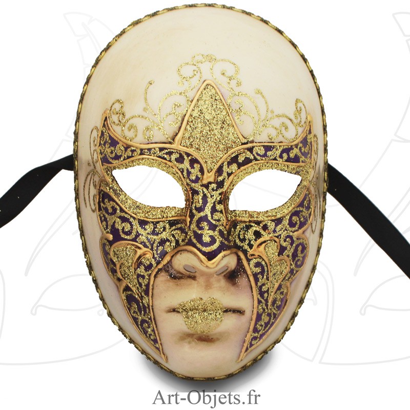 Masque visage Venise Tarot pour carnaval - Décoration murale